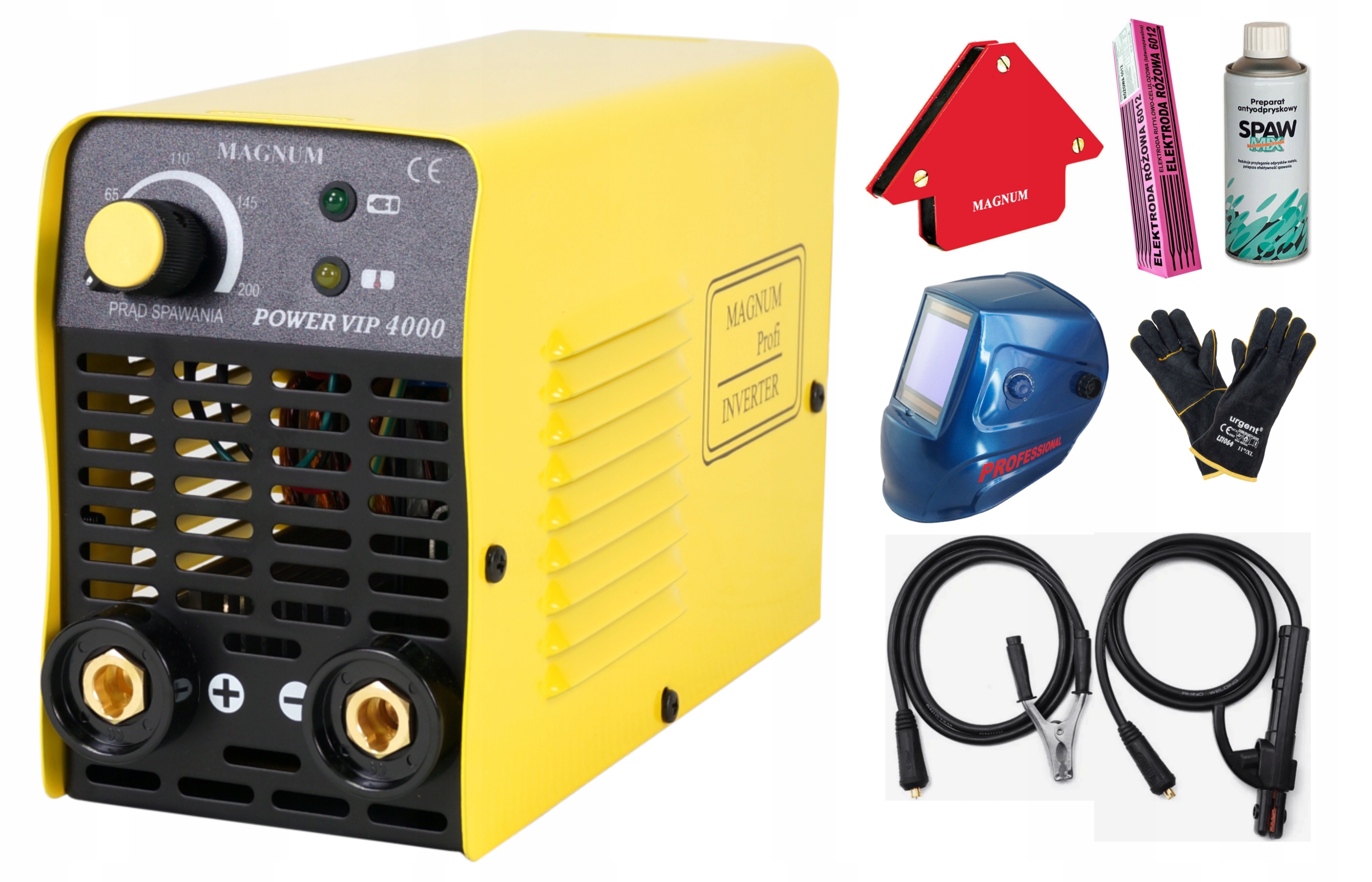Zváračský invertor MMA MAGNUM POWER VIP 4000 SET