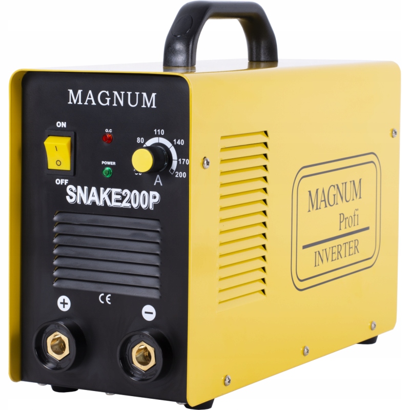 Invertorový zvárací stroj MAGNUM SNAKE 200 P MMA