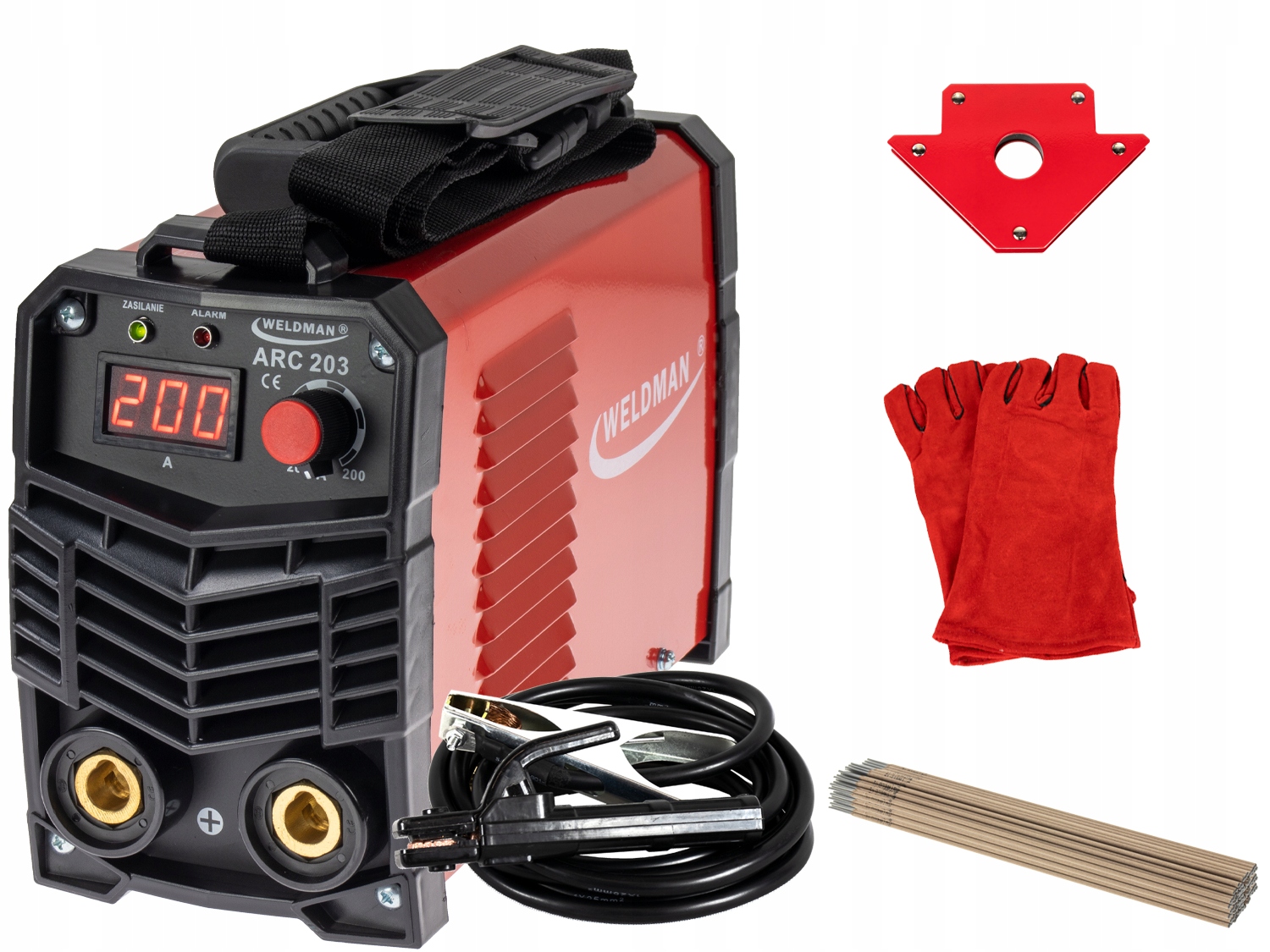 Invertorová zváračka 200A MMA 230V elektróda