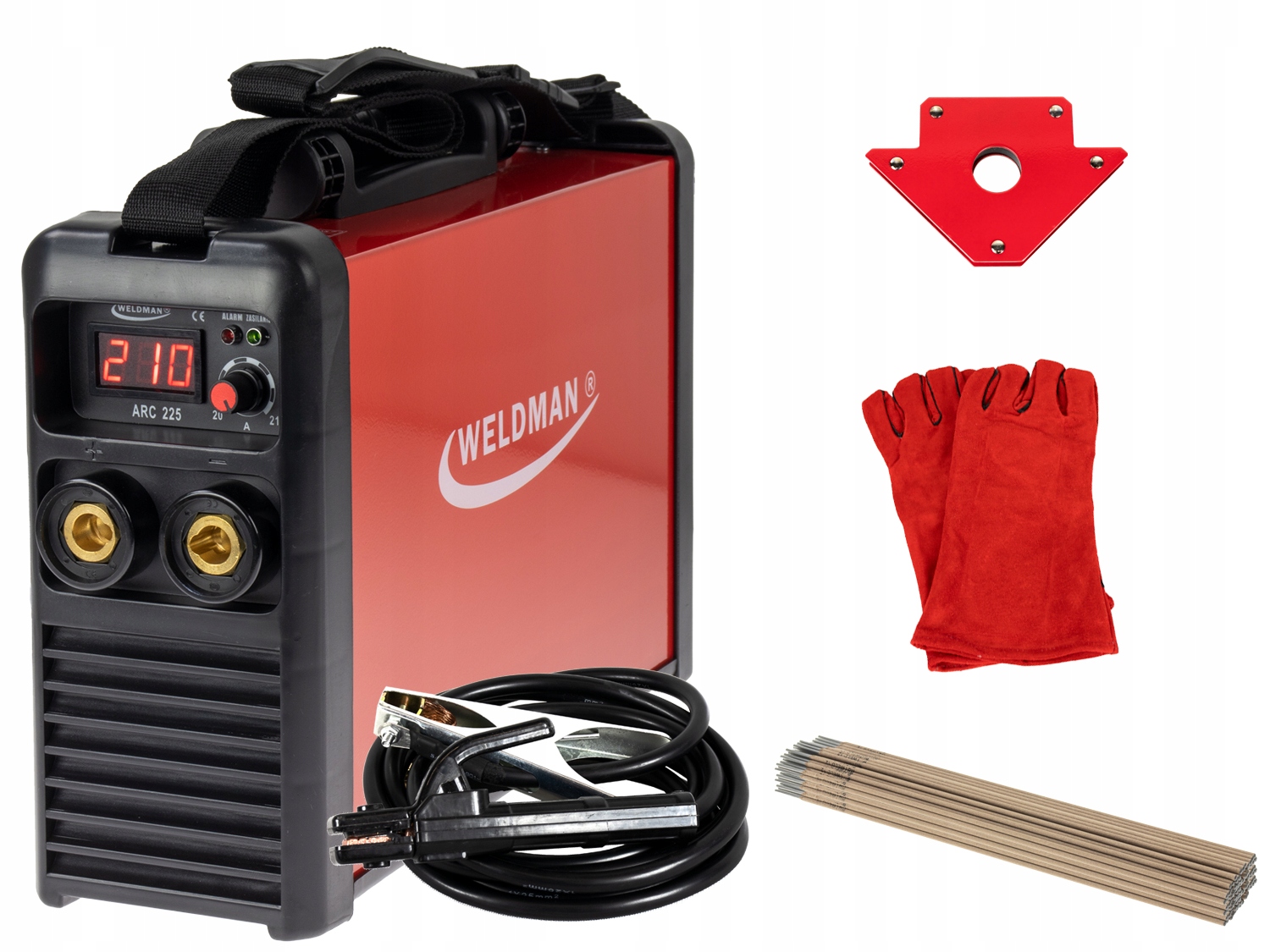 Invertorová zváračka 210A elektróda MMA 230V