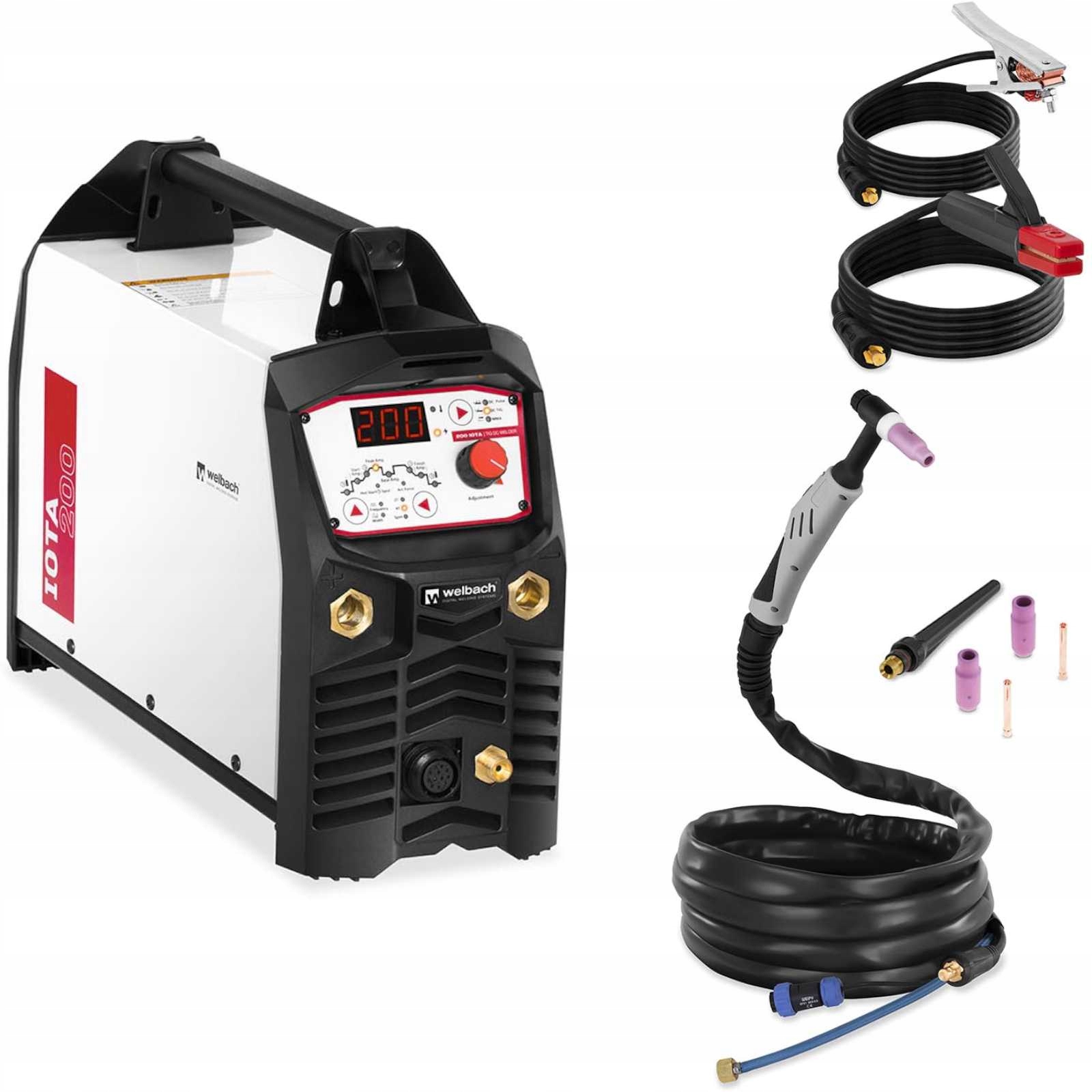 Invertorová zváračka IGBT MMA TIG HF 200A 230V
