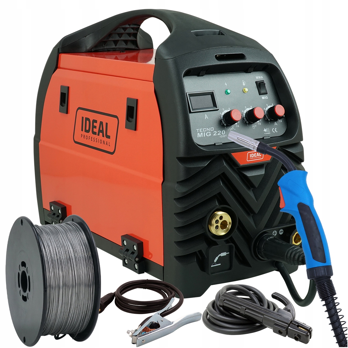 Invertorový zvárací stroj MIG IGBT IDEAL TECNOMIG 220
