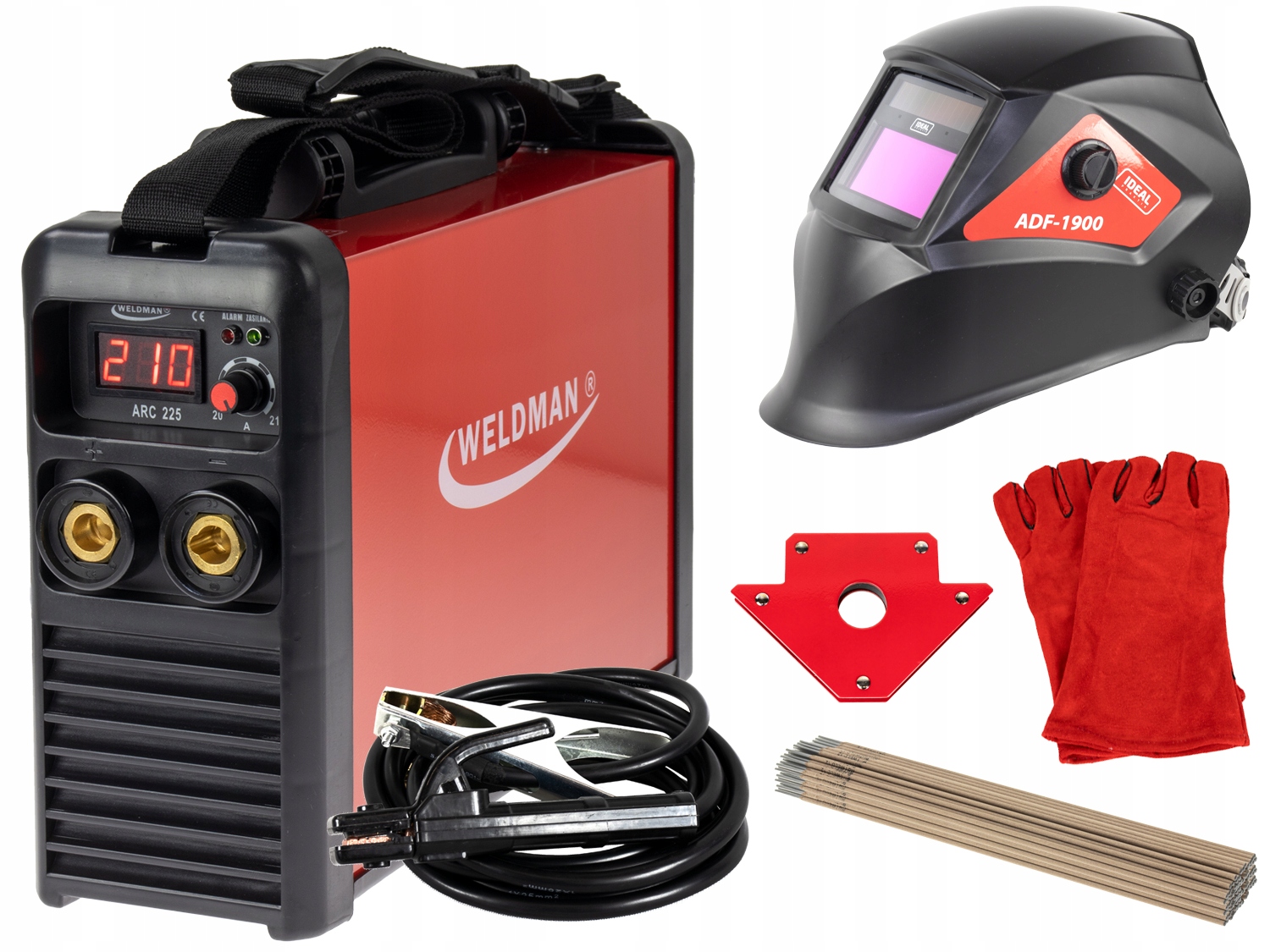 Invertorová elektródová zváračka 210A MMA SET