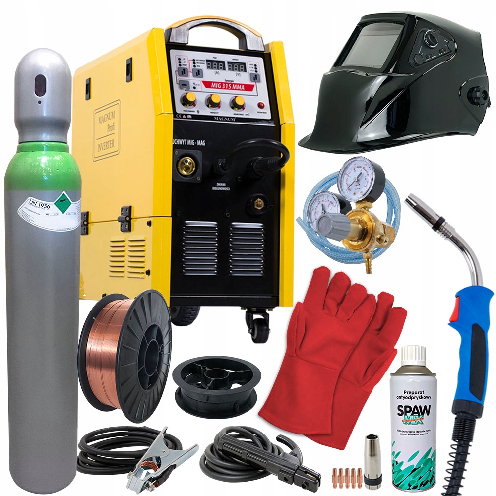 Zváračka Migomat MAGNUM MIG 315 Synergy set 4R
