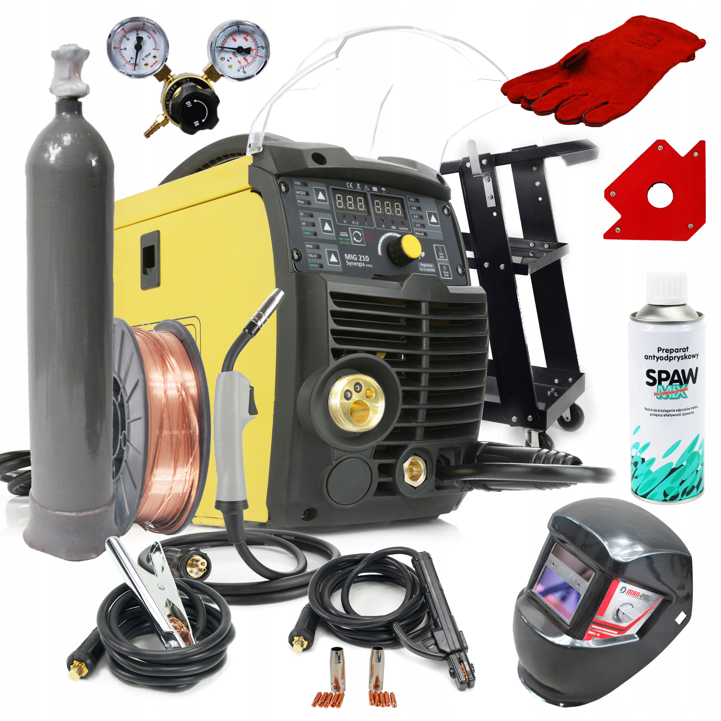 Zváračka Migomat MIG 210 SYNERGY EASY Set + vozík