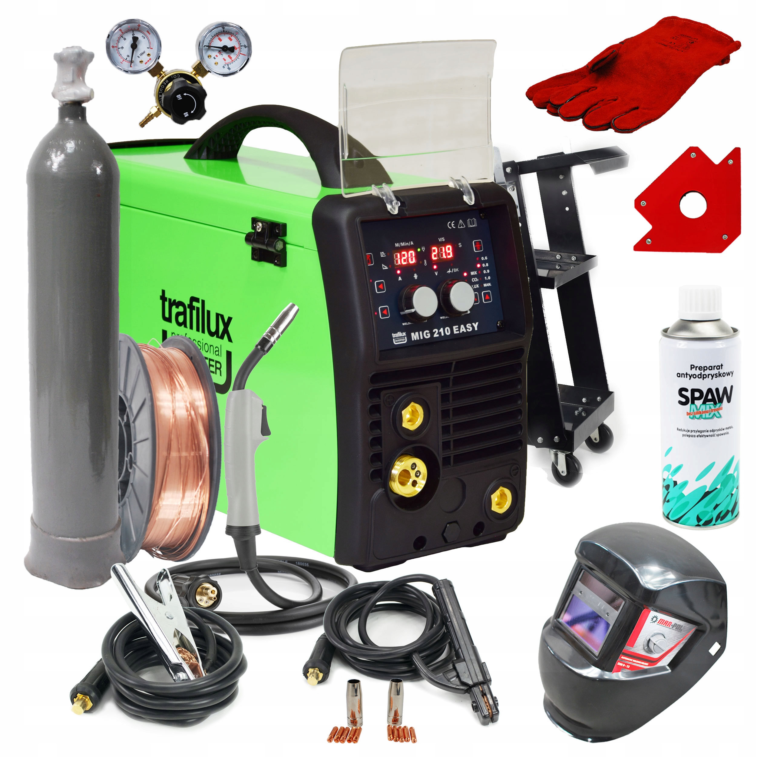Zváračka Migomat MIG MAG MMA 210 SYNERGY KIT