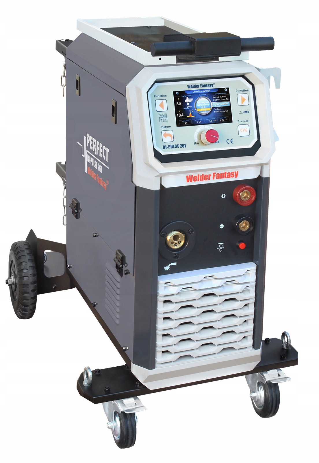 Poloautomatický zvárací stroj PERFECT BI-PULSE 261 MIG / MAG