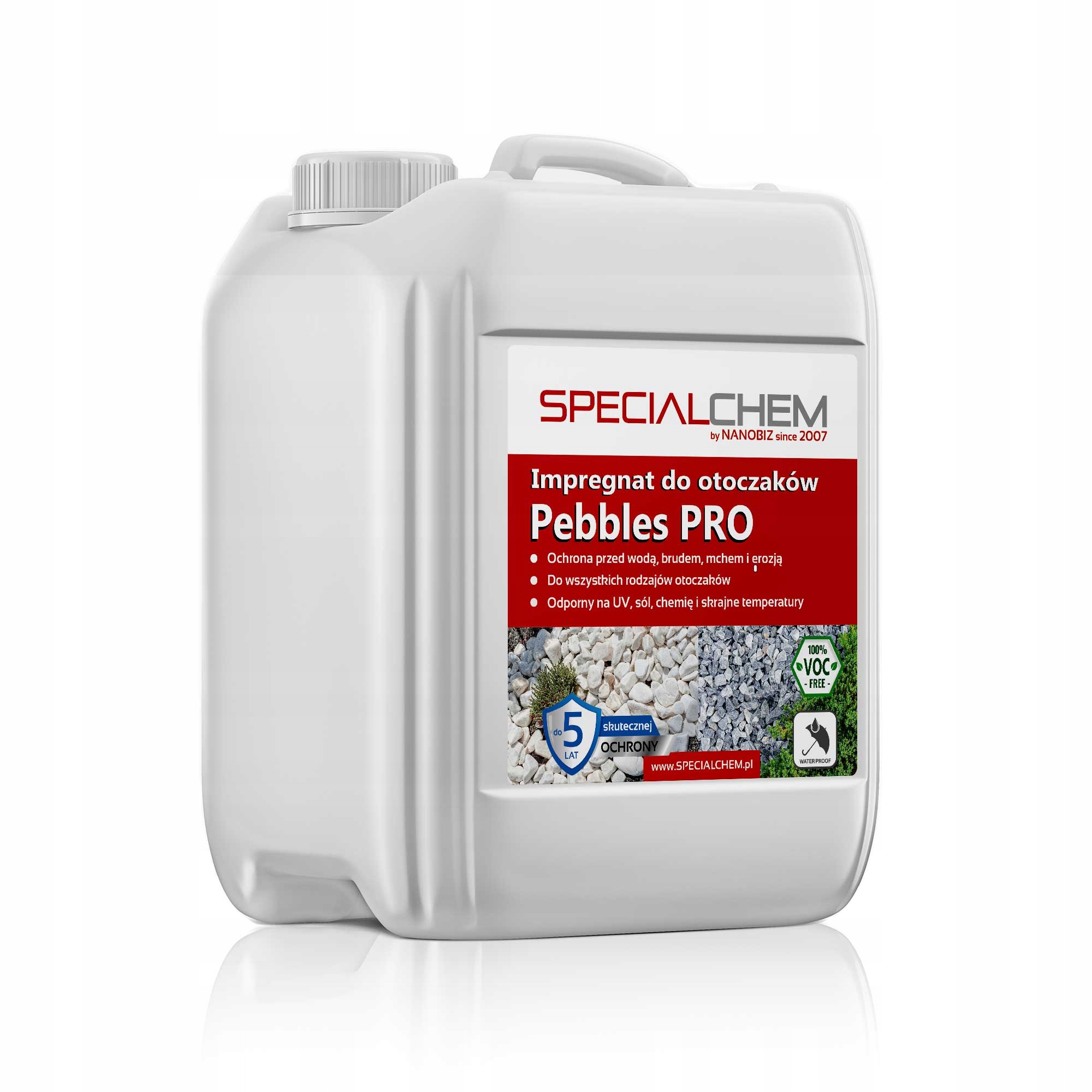 Specialchem Pebbles PRO impregnácia na kamienky 5L
