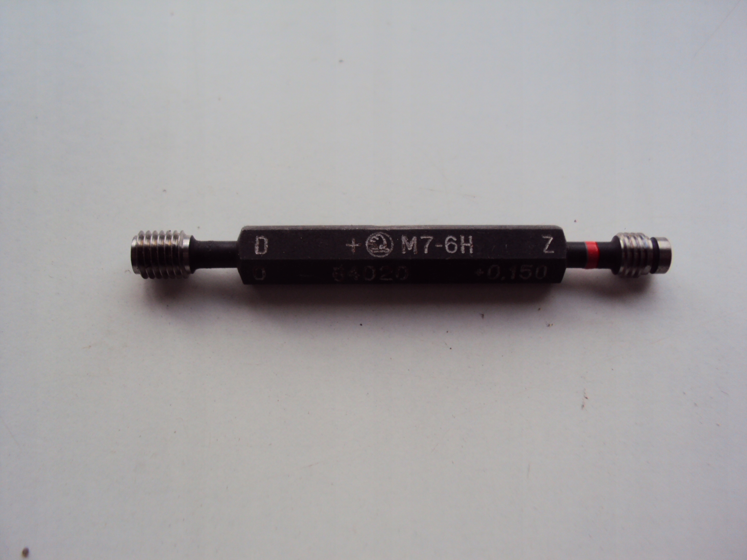 Rozmer zátky závitu MSBg m7 6h