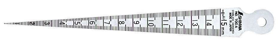 Ukazovateľ pre otvory 1 - 15 mm Limit