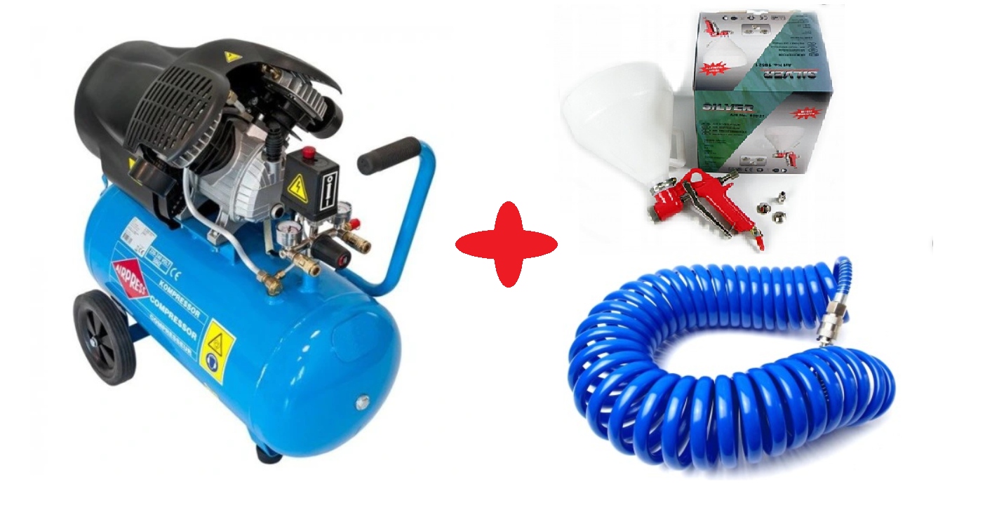 Kompresor 50 L kompresor na omietanie Airpress