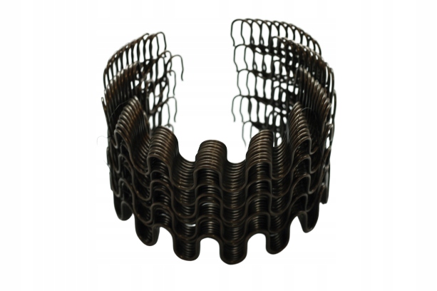 Vlnitá pružina ZIG-ZAG typ B 600 mm 50 ks