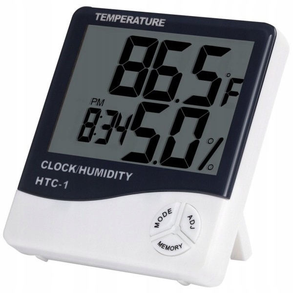 Meteorologická stanica / vlhkomer pre kozmetický salón