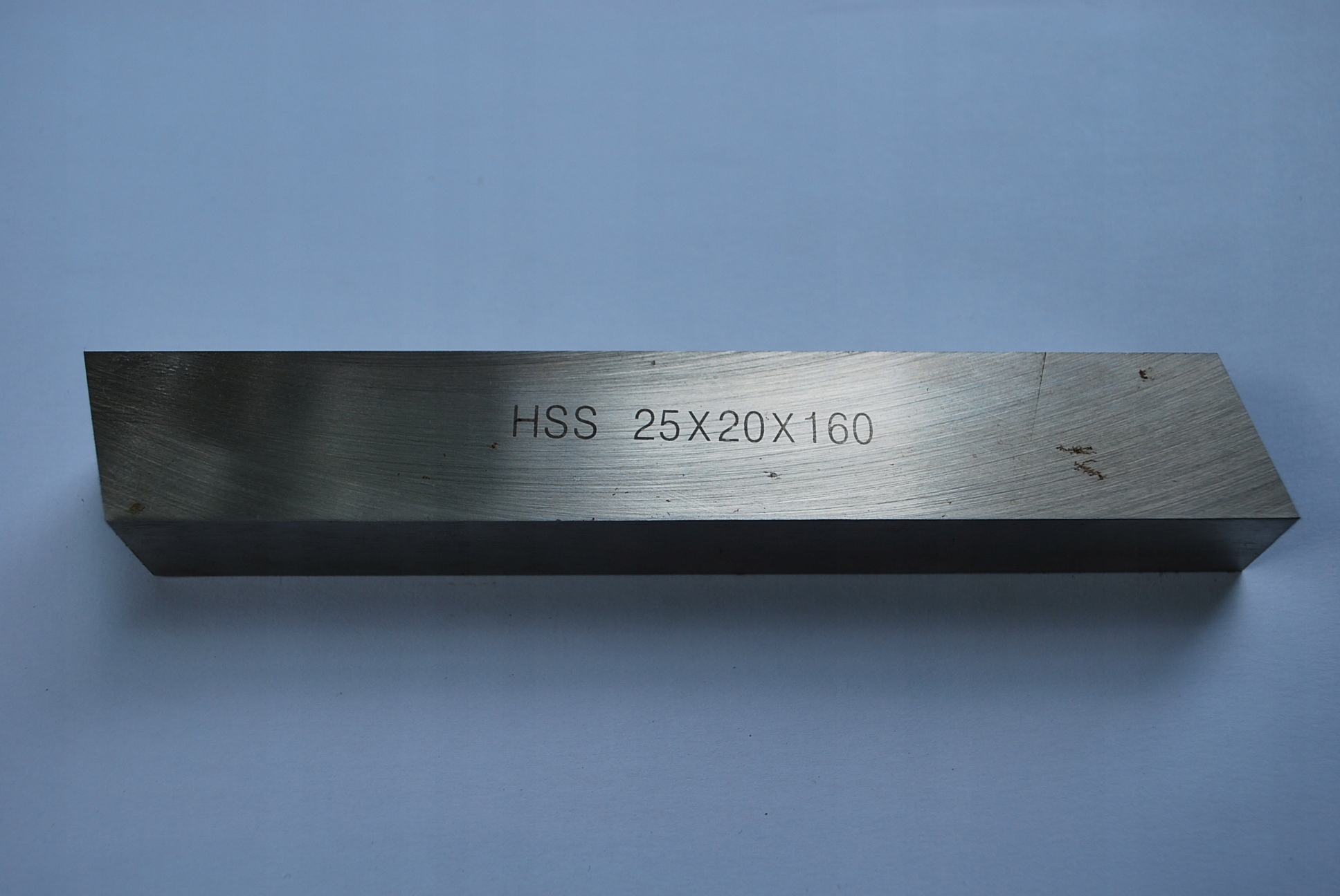 Oceľ HSS 20/25/160 mm