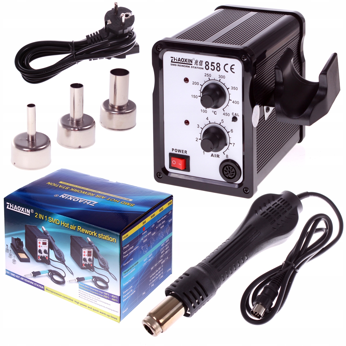 Teplovzdušná spájkovačka Zhaoxin 700 W