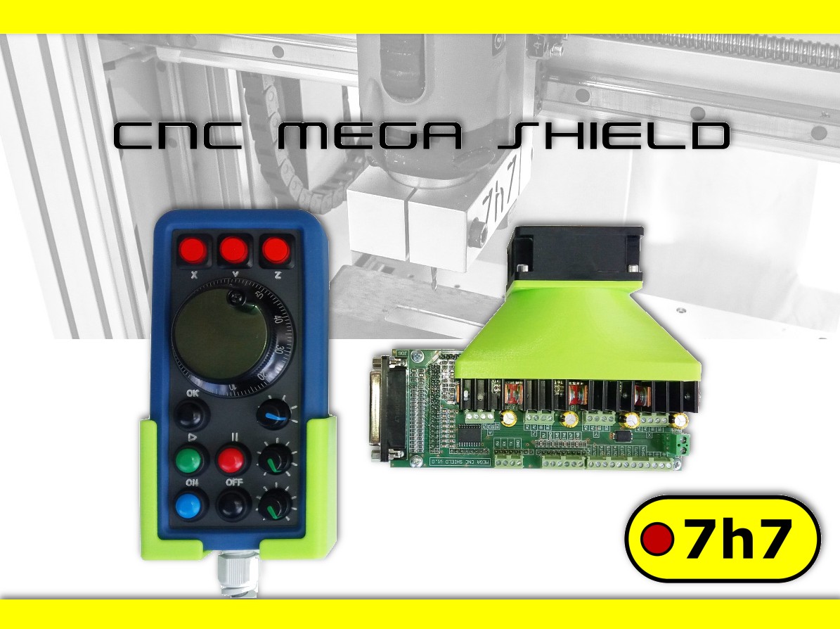 CNC radič (3-osový) CNC MEGA SHIELD 7H7