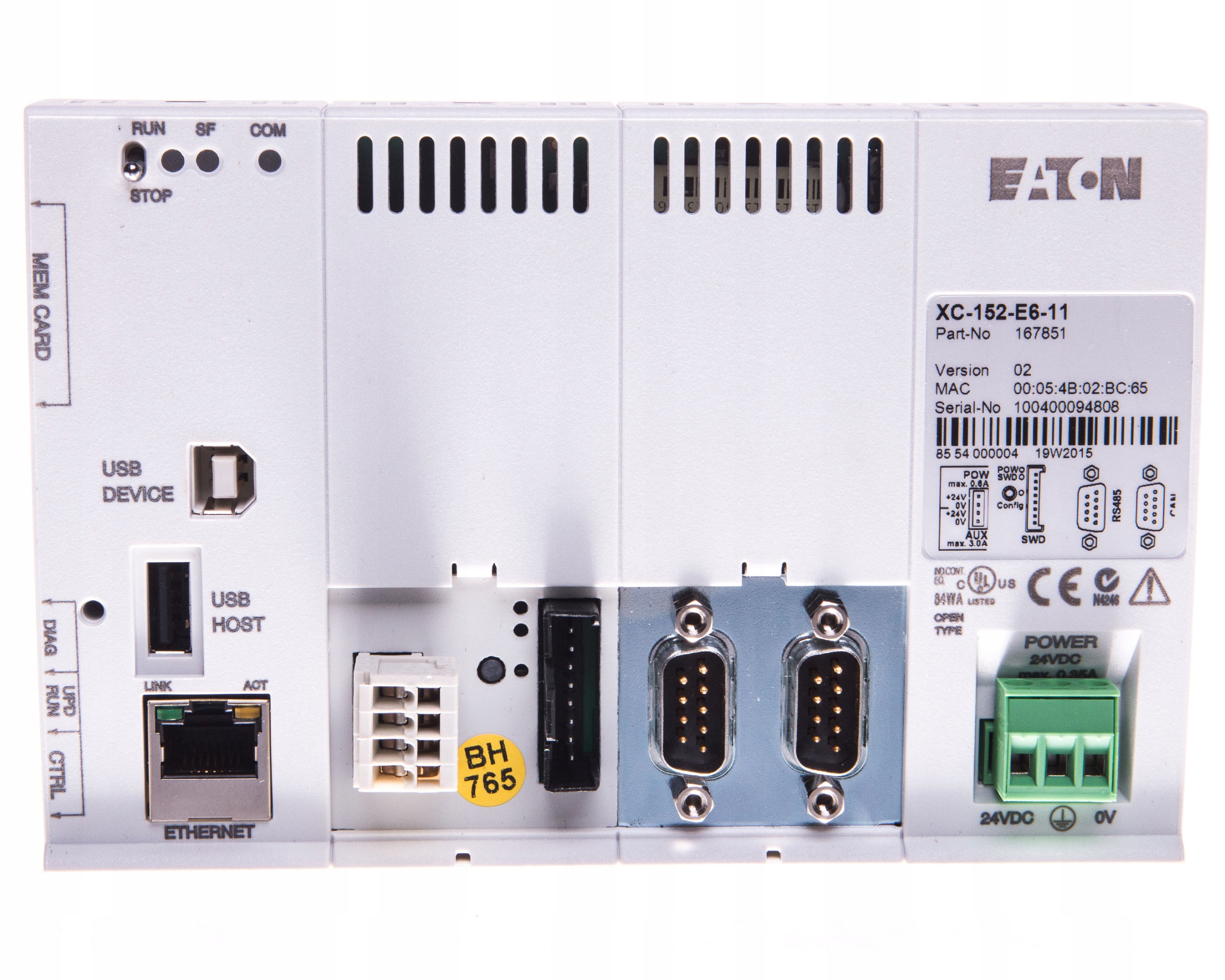 Kontrolér PLC CAN / easyNET ETH SmartWire-DT RS485