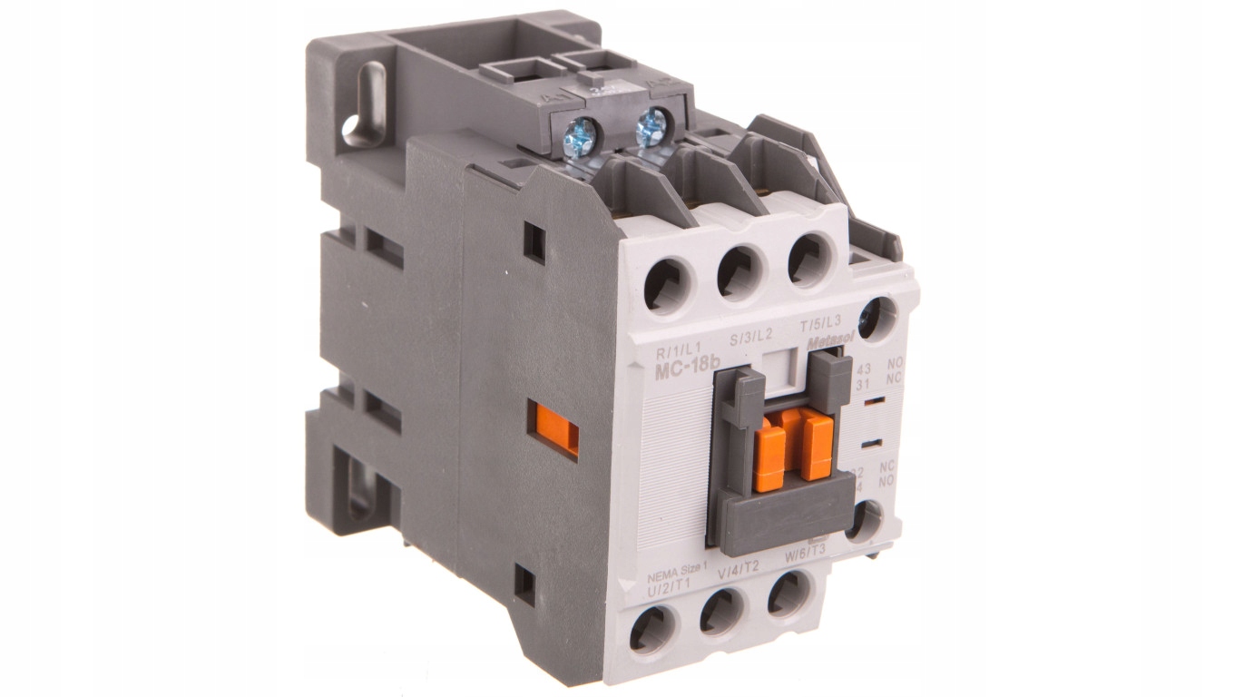 Stýkač 18A 3P 7,5kW 24V AC 1Z1R MC-18b 24VAC 1a1