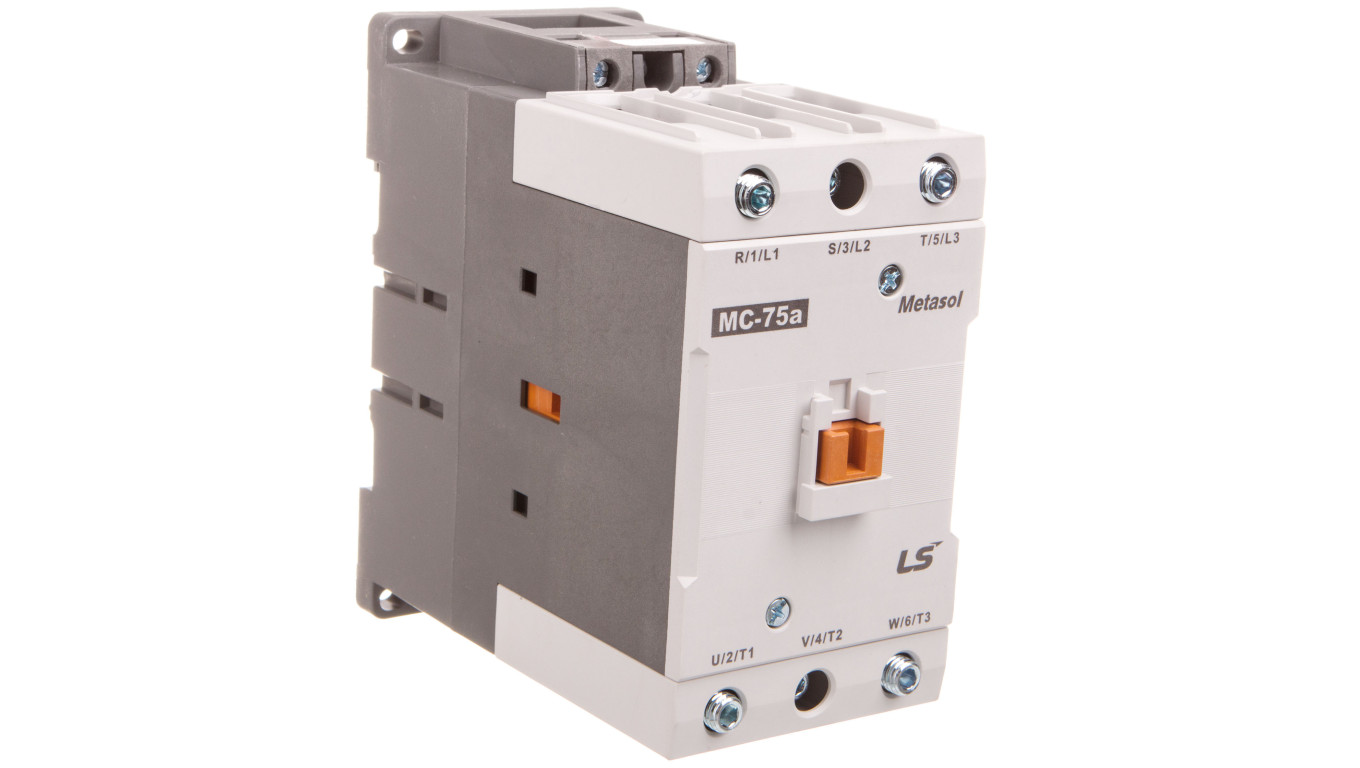 Stýkač 75A 3P 37kW 24V AC 1Z1R MC-75a 24VAC 1a1b