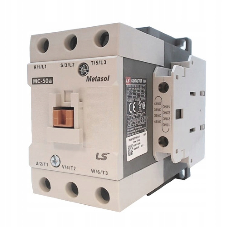 Stýkač LG LS / IS 50A 22kW NO + NC MC-50a 230VAC