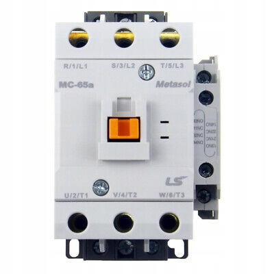 Stýkač LG LS / IS 65A 30kW NO + NC MC-65a 230VAC