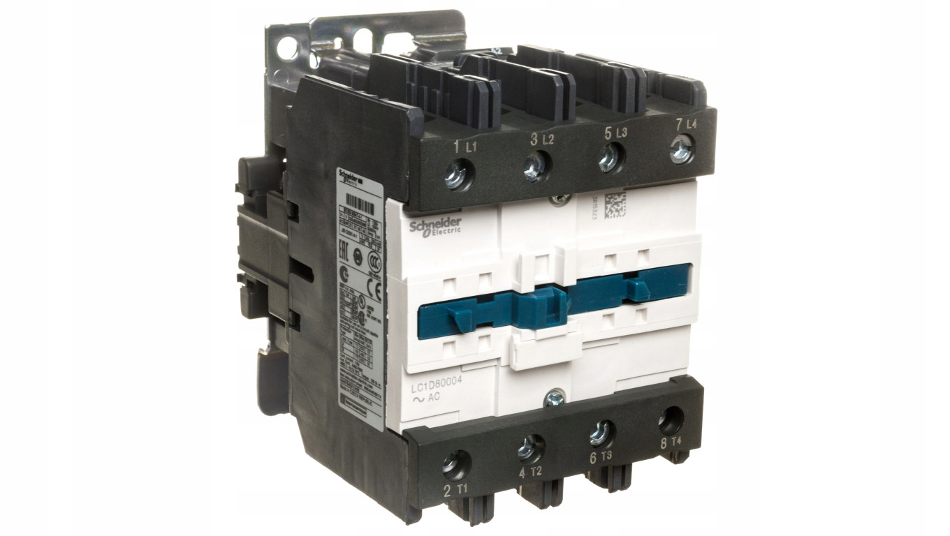 Výkonový stýkač 125A 4P AC-1 230V AC 0Z 0R LC1D80004