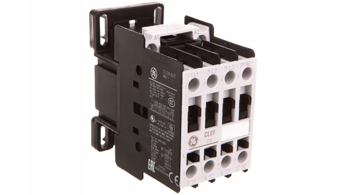 Výkonový stýkač 12A 3P 110-115VAC 1R CL01A301T3 1092
