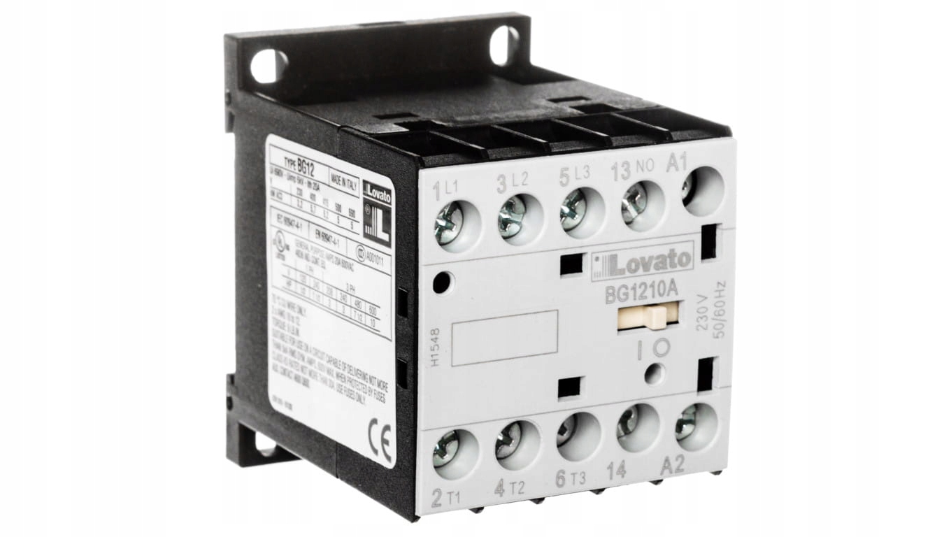 Výkonový stýkač 12A 3P 230V AC 1NO 0R 11BG1210A230