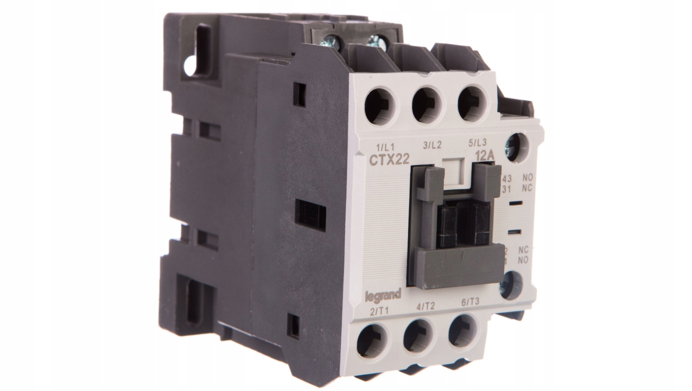 Výkonový stýkač 12A 3P 230V AC 1NO 1R CTX3 416096