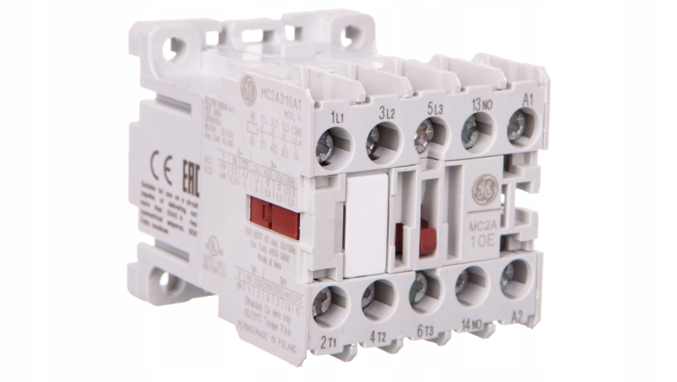 Výkonový stýkač 12A 3P 24V AC 1NO 0R MC2A310AT1 10357