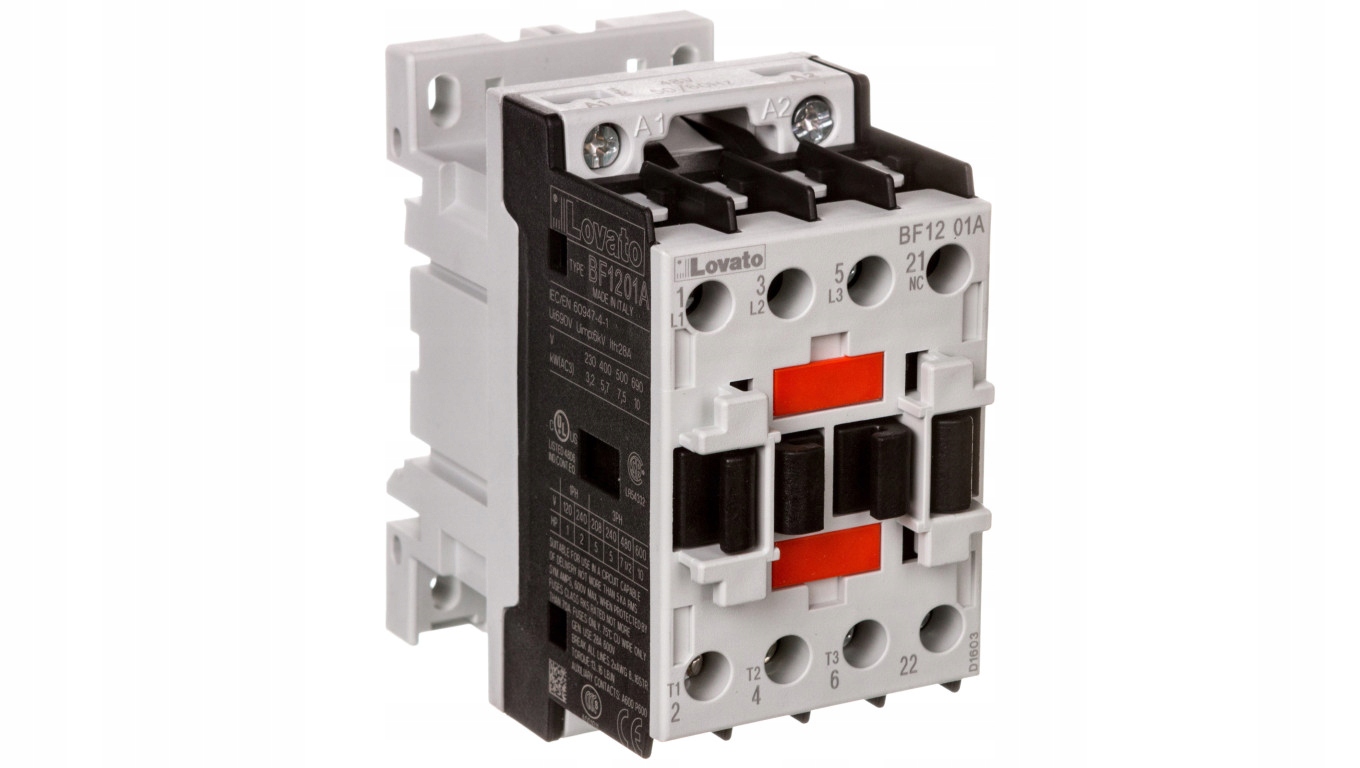 Výkonový stýkač 12A 3P 48V AC 0Z 1R BF1201A048