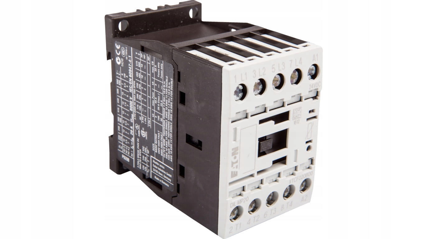 Výkonový stýkač 12A 4Z 0R 24V DC 0Z 0R DILMP20 (24VDC