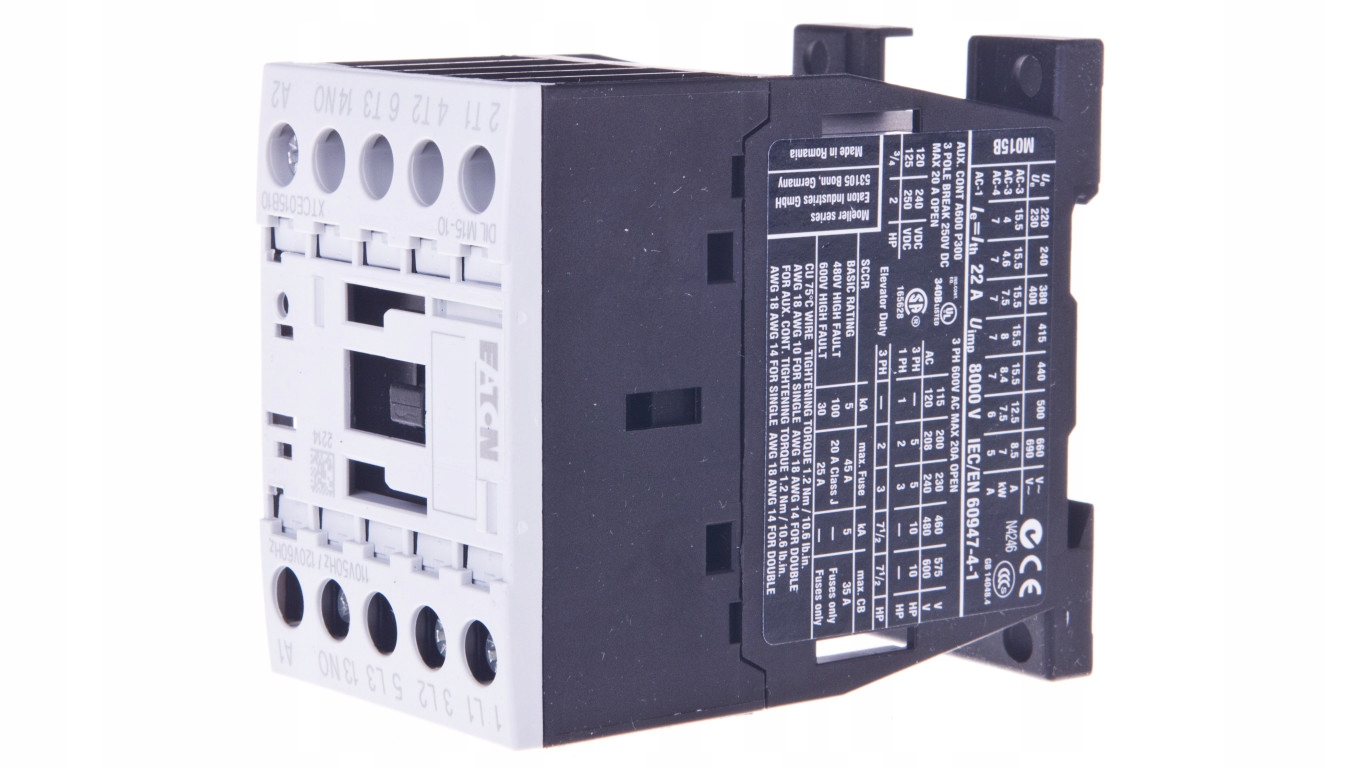 Výkonový stýkač 15A 3P 110V AC 1Z 0R DILM15-10 29005