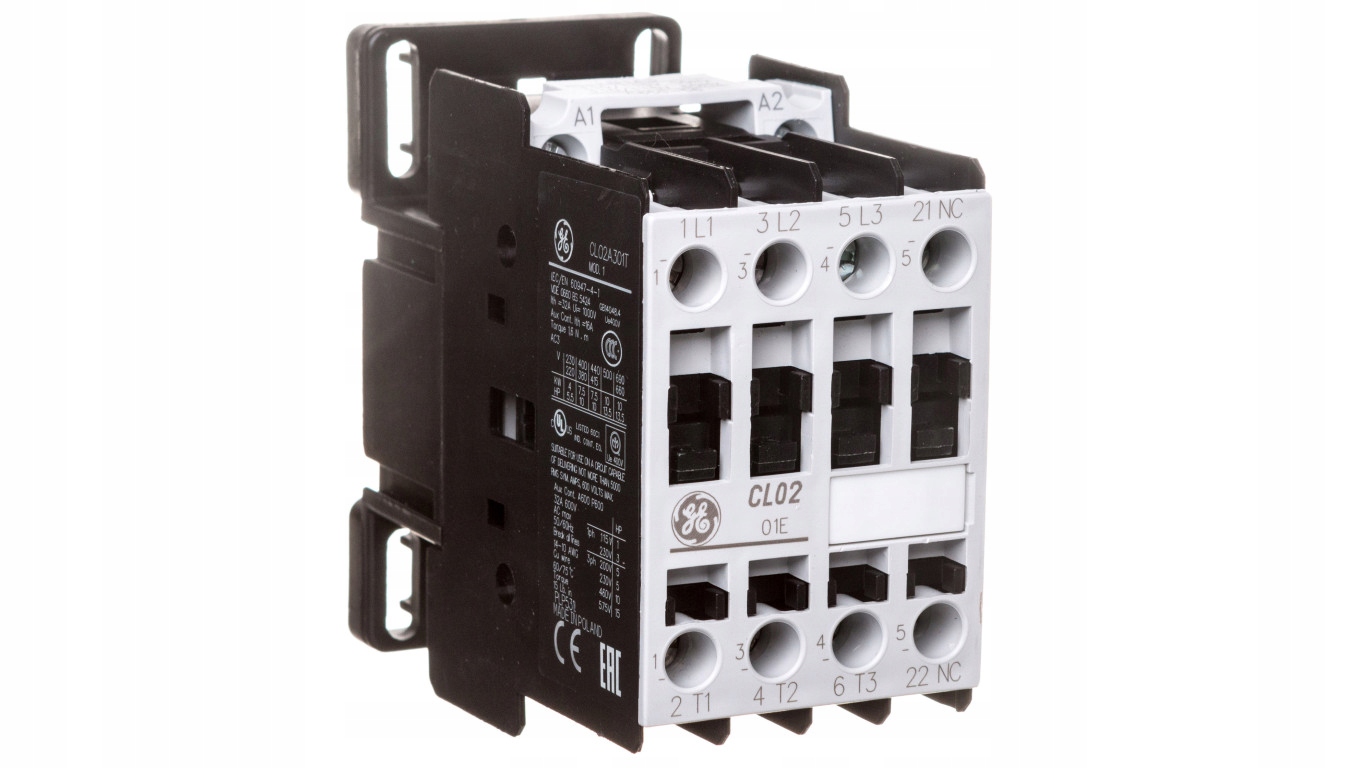 Výkonový stýkač 18A 3P 110-115VAC 1R CL02A301T3 1093