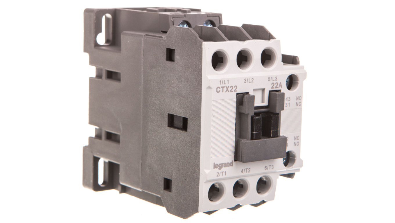 Výkonový stýkač 22A 3P 230V AC 1NO 1R CTX3 416116