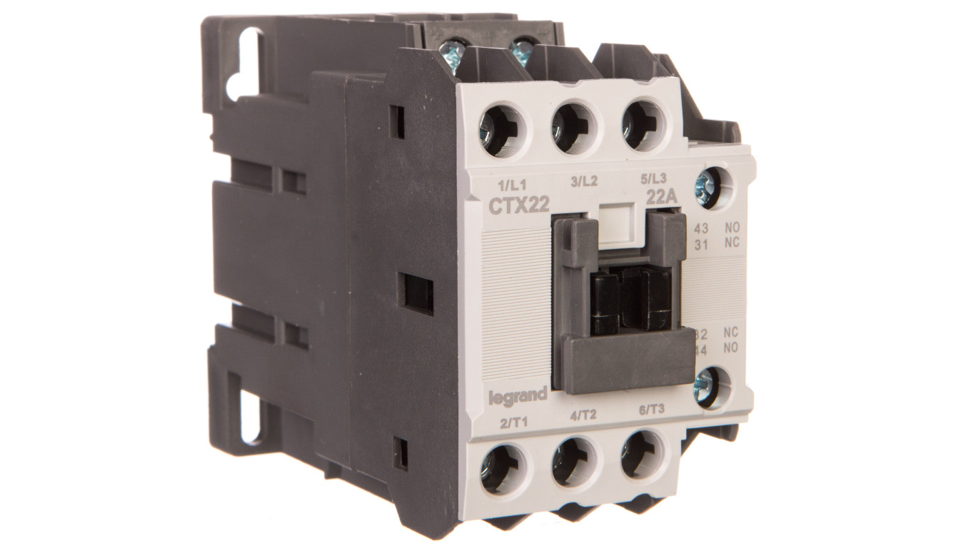 Výkonový stýkač 22A 3P 24V DC 1NO 1R CTX3 416111