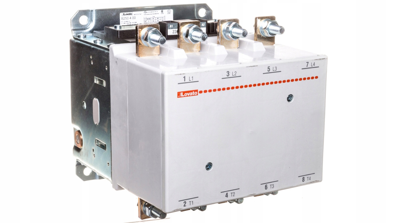 Výkonový stýkač 250A 4P 220-240V AC / DC 0Z 0R B250.