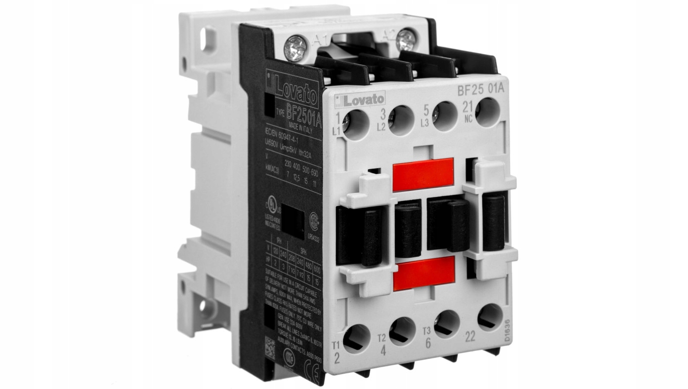 Výkonový stýkač 25A 3P 48V AC 0Z 1R BF2501A048
