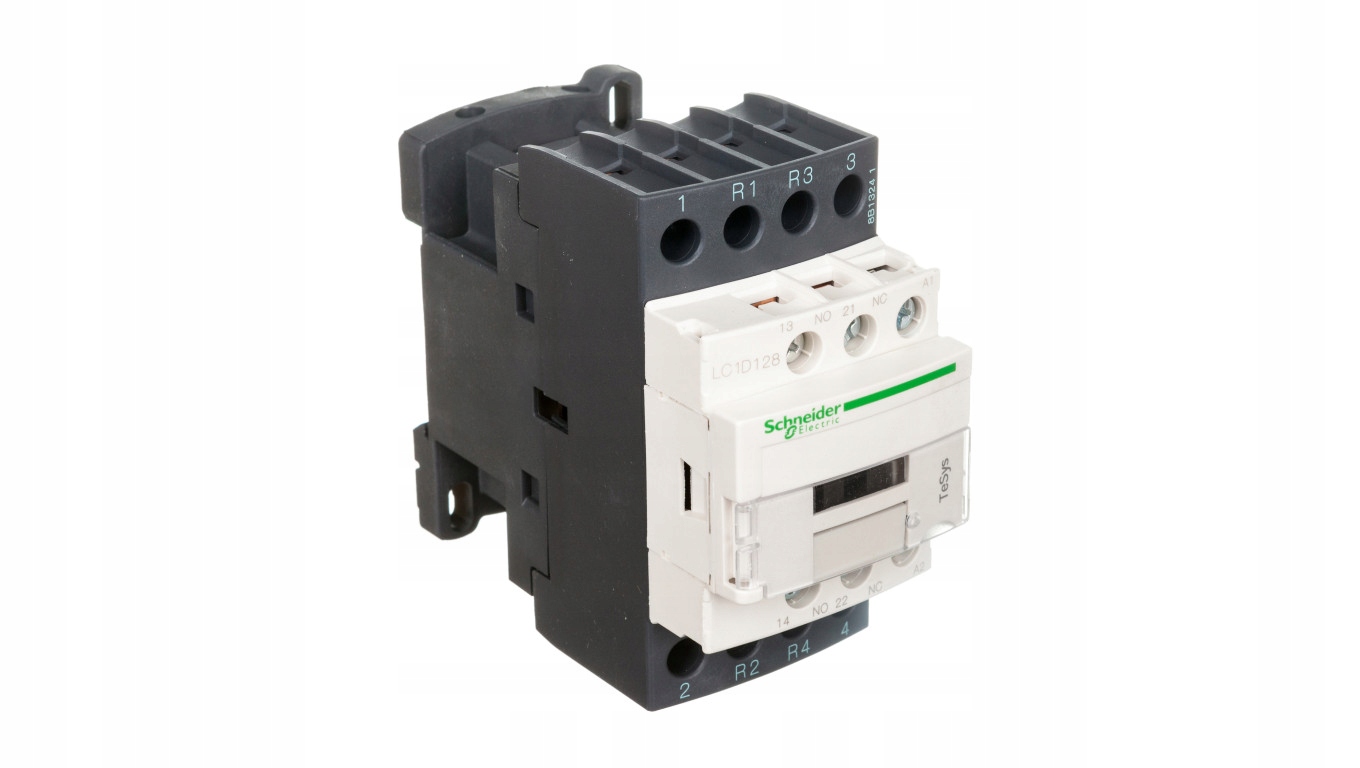 Výkonový stýkač 25A AC-1 2NO 2R 48V AC 1NO 1R LC1D128E