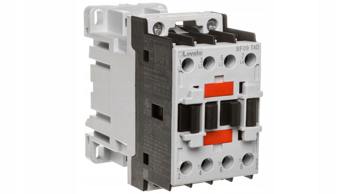 Výkonový stýkač 25A AC-1 4P 24V DC 0Z 0R BF09T4D024
