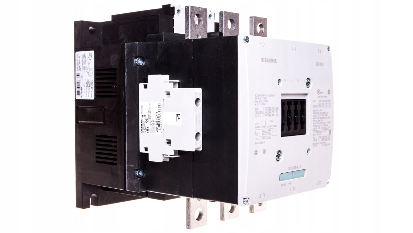 Výkonový stýkač 400A 3P 220-240V AC 2Z 2R S12 3RT107