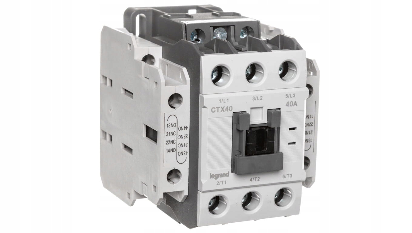 Výkonový stýkač 40A 3P 230V AC 2NO 2R CTX3 416136