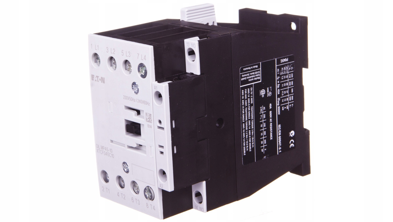 Výkonový stýkač 45A AC-1 4P 230V AC 1Z 0R DILMP45-10