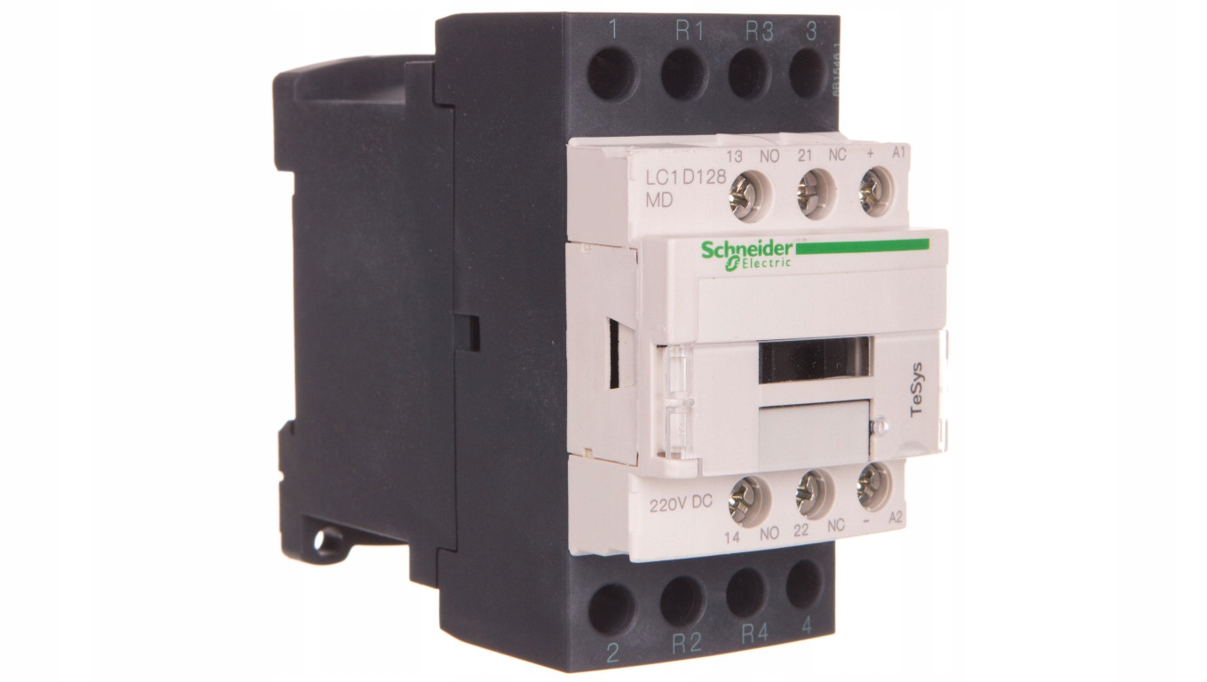 Výkonový stýkač 4P 25A 220V DC 2Z 2R LC1D128MD