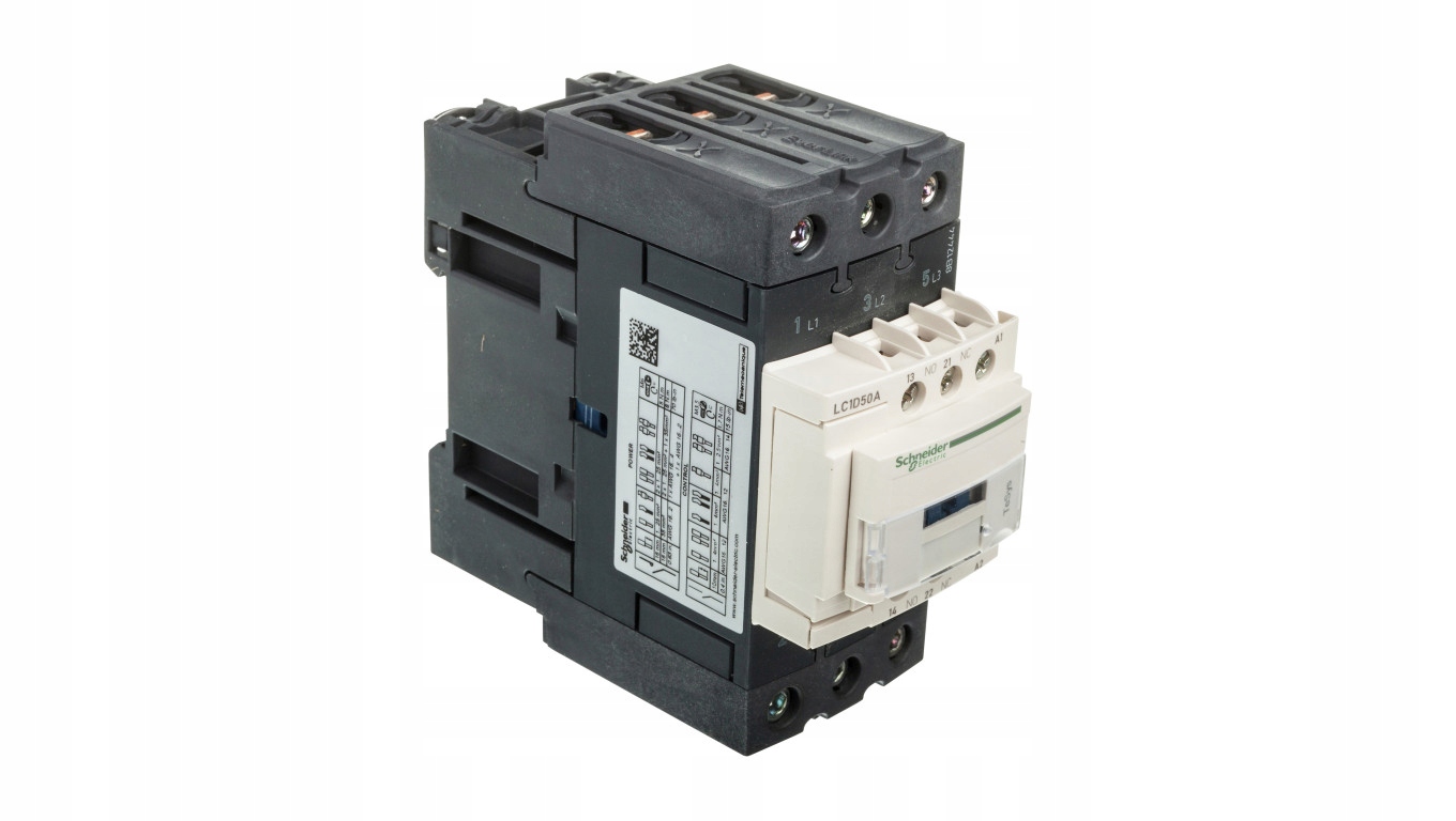 Výkonový stýkač 50A 3P 24V AC 1NO 1R (EVK) LC1D50AB7
