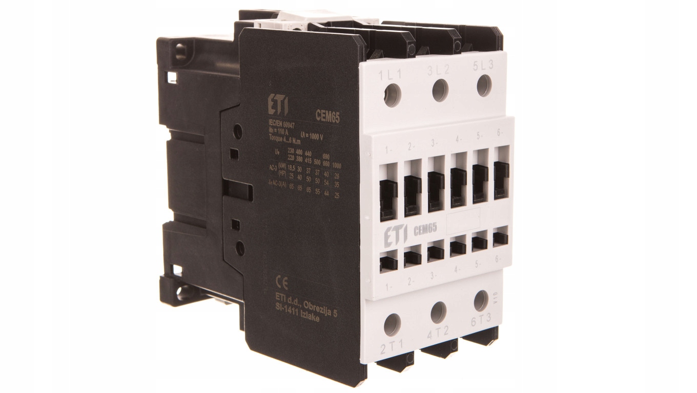 Výkonový stýkač 65A 3P 230V AC 0Z 0R CEM65.00-230V-5
