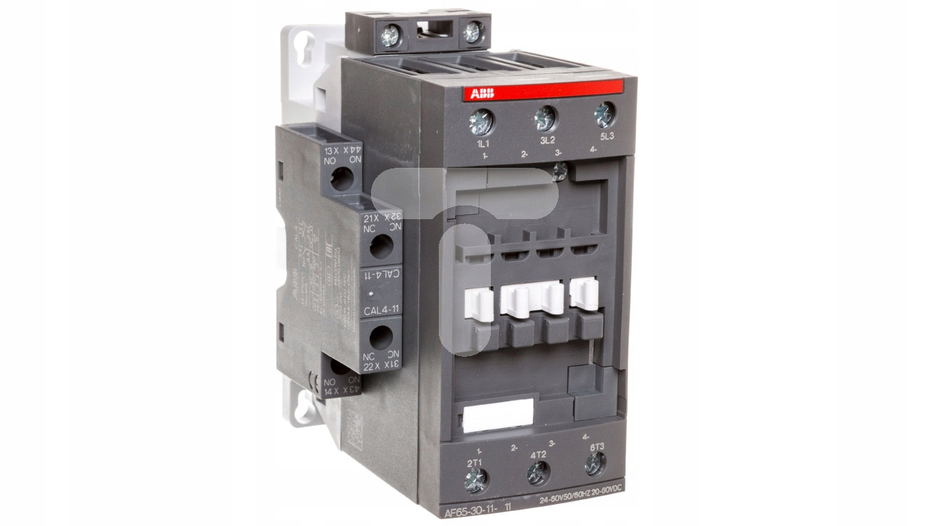 Výkonový stýkač 65A 3P 30kW 24-60V AC 20-60V DC 1 NO 1