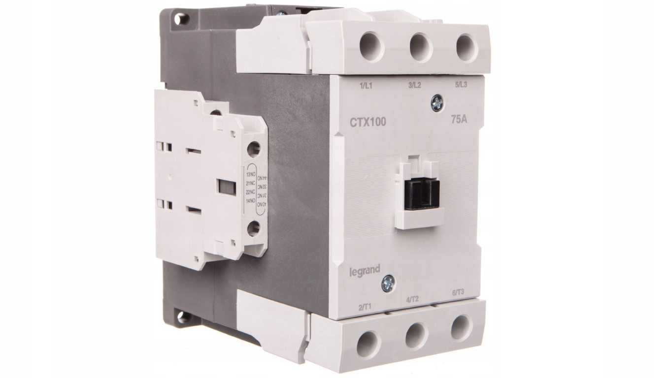 Výkonový stýkač 75A 3P 24V AC 2NO 2R CTX3 416180
