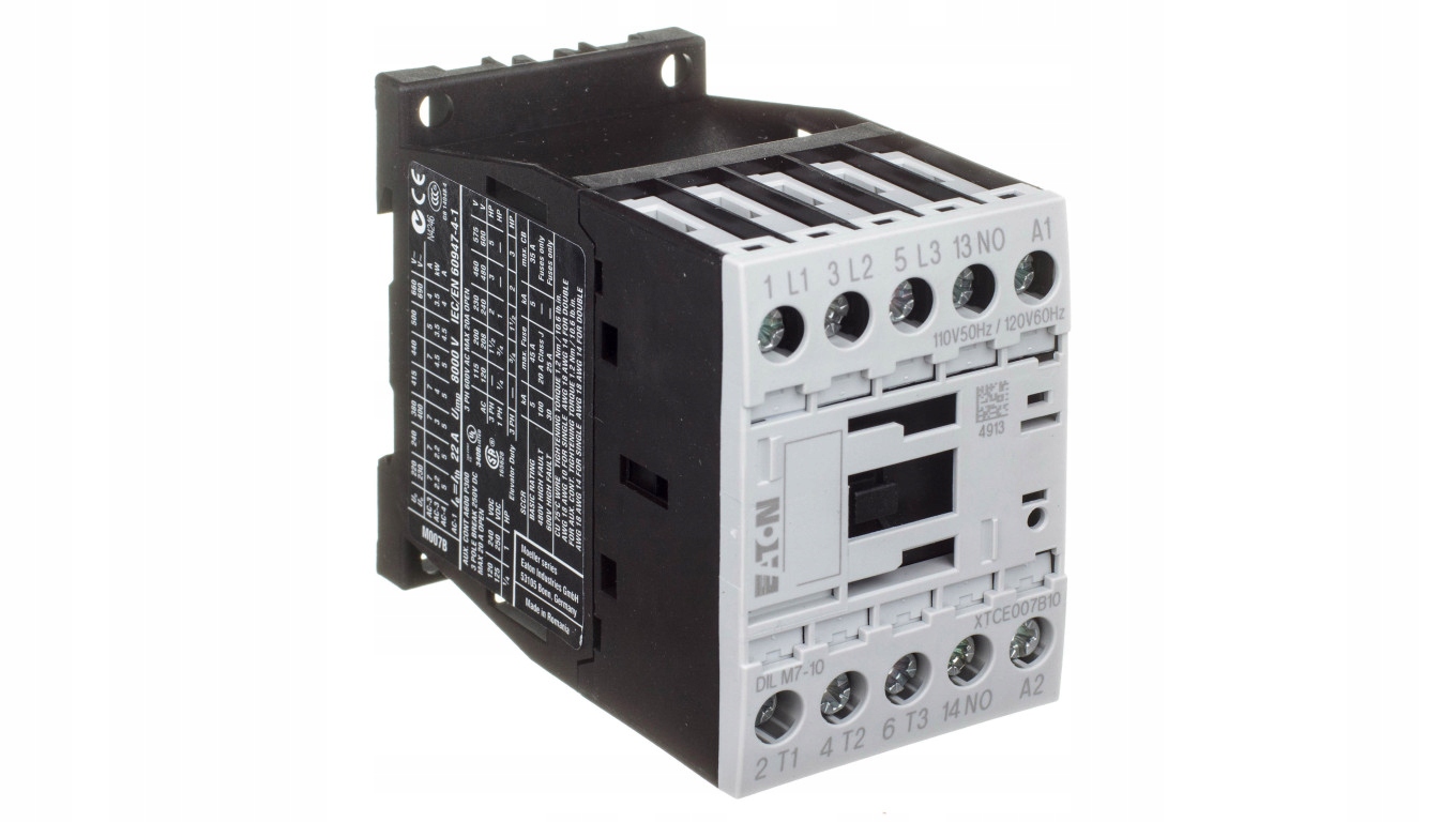 Výkonový stýkač 7A 3P 110VAC 1Z 0R DILM7-10 (110V50HZ
