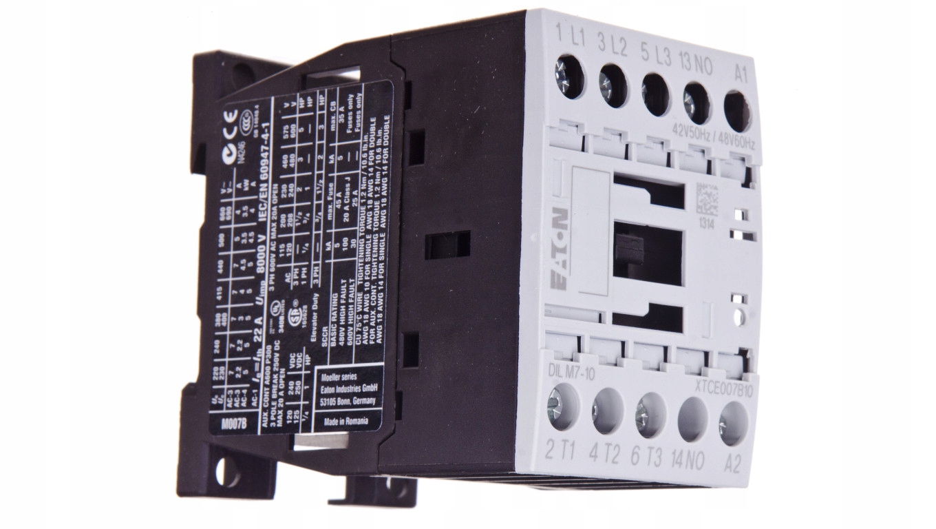 Výkonový stýkač 7A 3P 42V AC 1Z 0R DILM7-10 (42V50HZ,